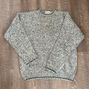 Eddie Bauer | Vintage Heavyweight 100% Wool Crewneck Knit Sweater